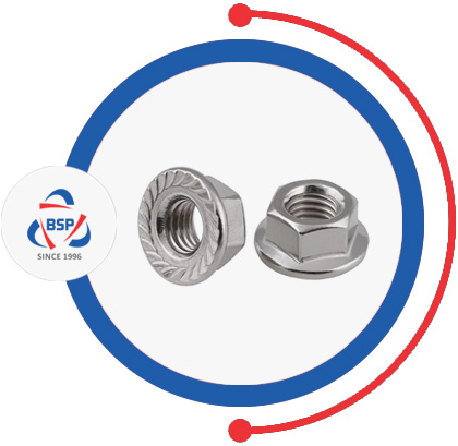 Inconel 600 Serrated Flange Nuts