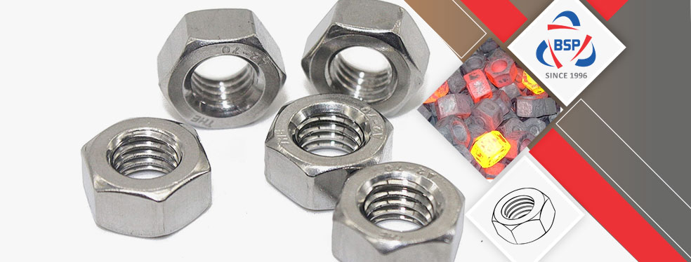 Titanium Gr 2 Hex Nuts